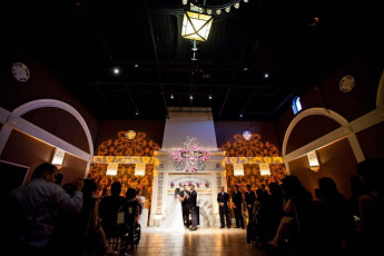 GOBO Washes and a Bride and Groom Spotlight