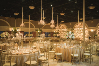 12 Light Crystal Chandeliers and GOBO Patterns