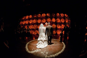 Bride and Groom Spot and GOBO Wash