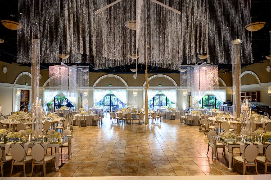 banquet hall design | Sequoia holiday party at Casa Real
