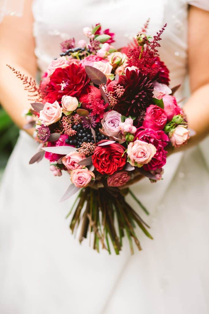 Colorful Fall Wedding