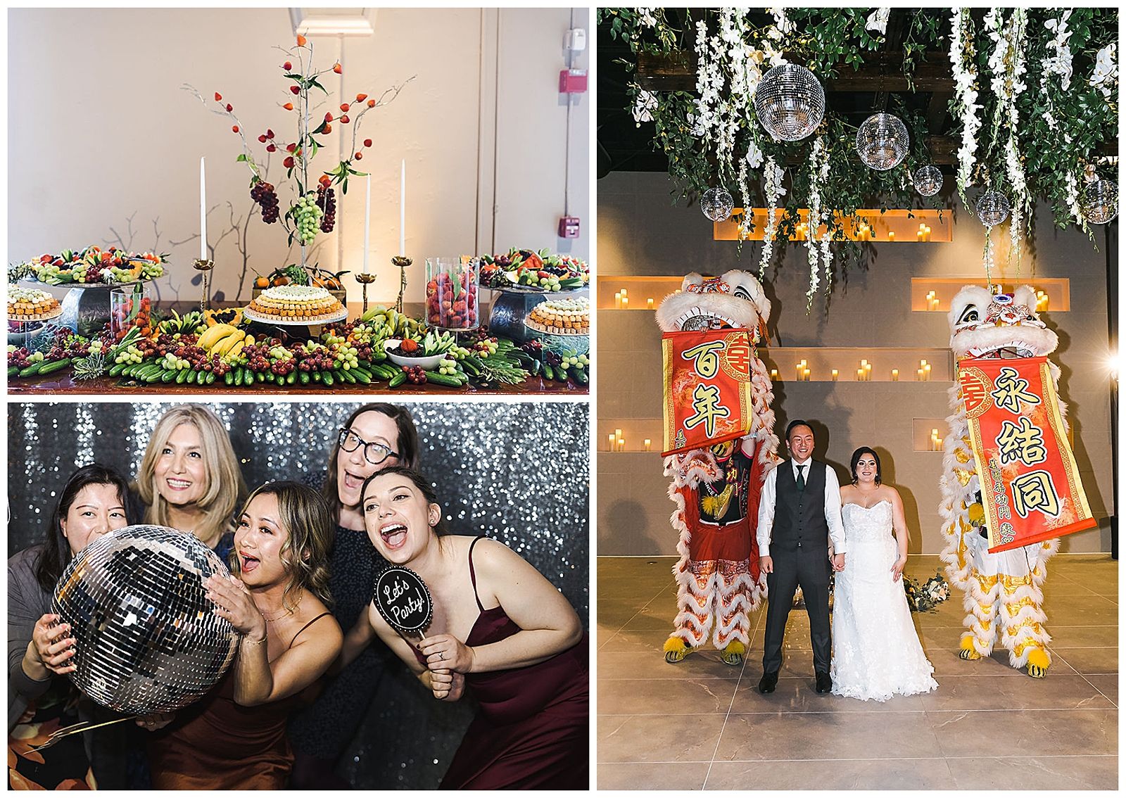 wedding reception at Palm Event Center