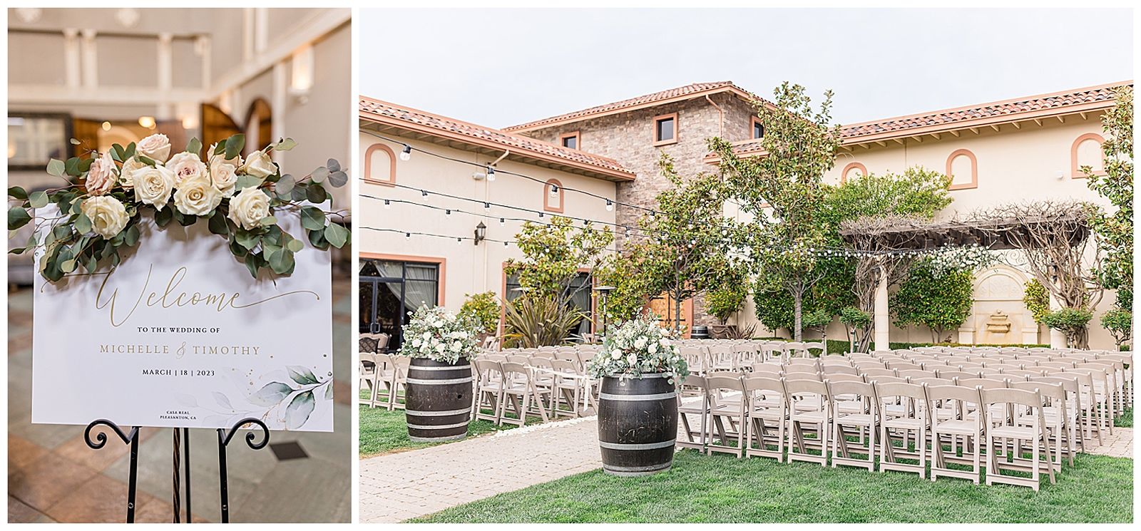 Michelle and Tim Casa Real Events Wedding
