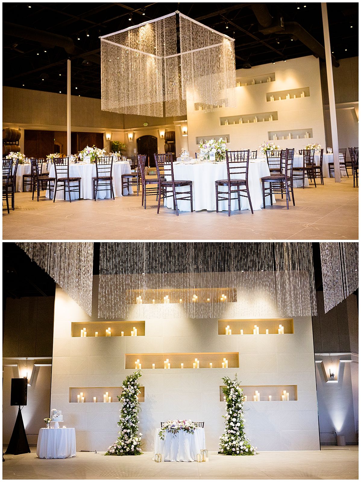 reception at palm event center