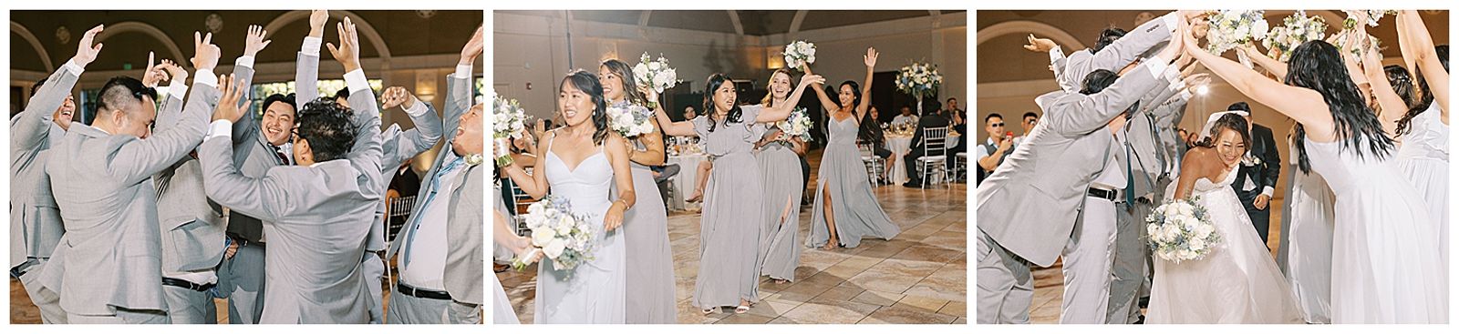 wedding reception grand entrance