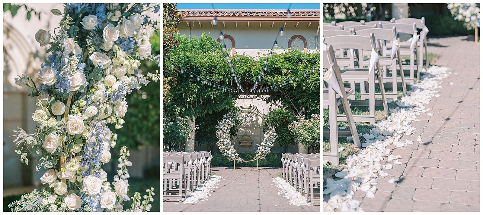 wedding ceremony details casa real 