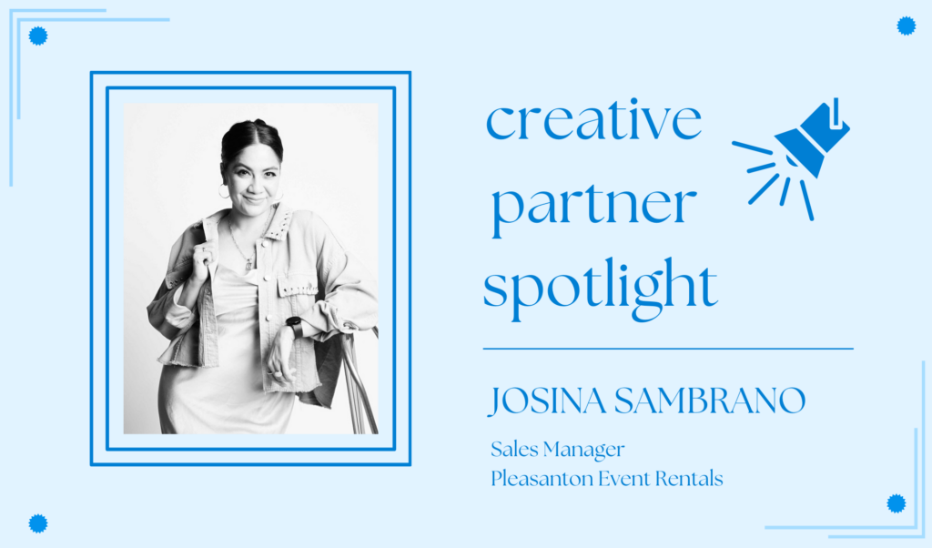 creative partner spotlight Bay Area Event Rentals Specialist