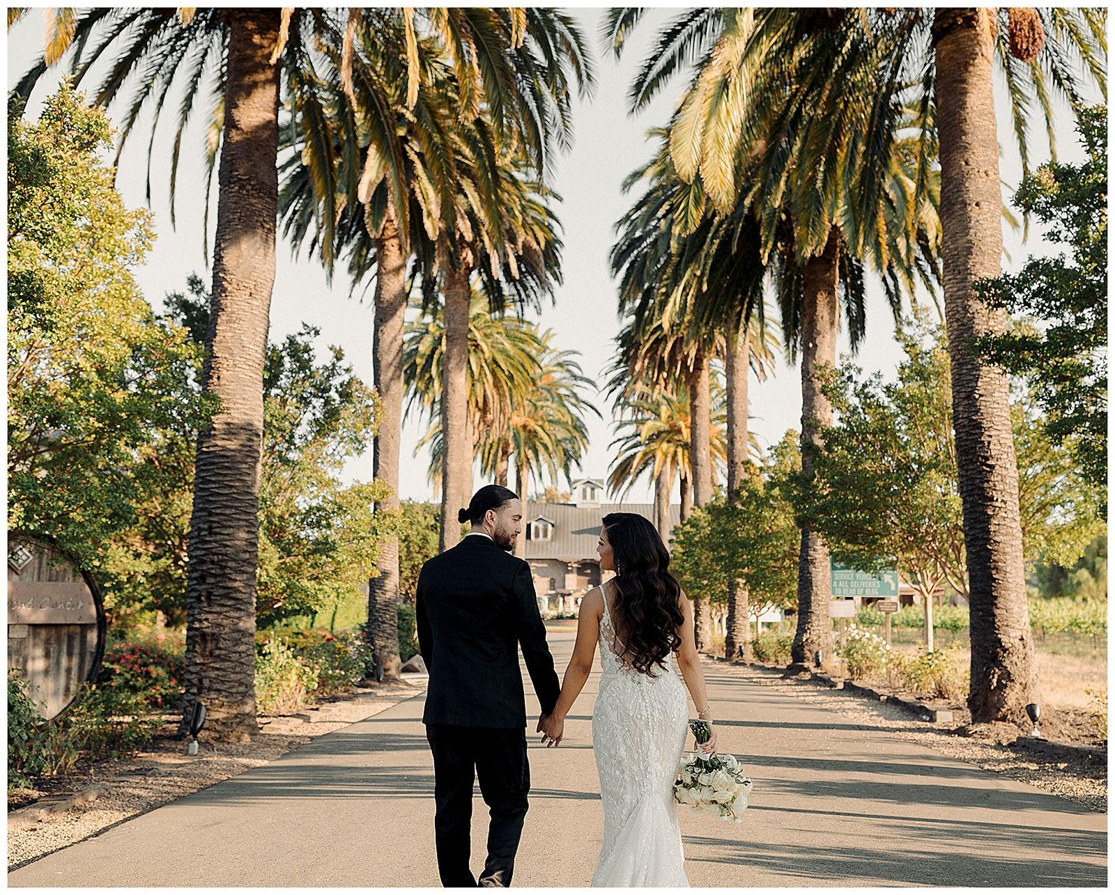 Bay Area wedding palm event center