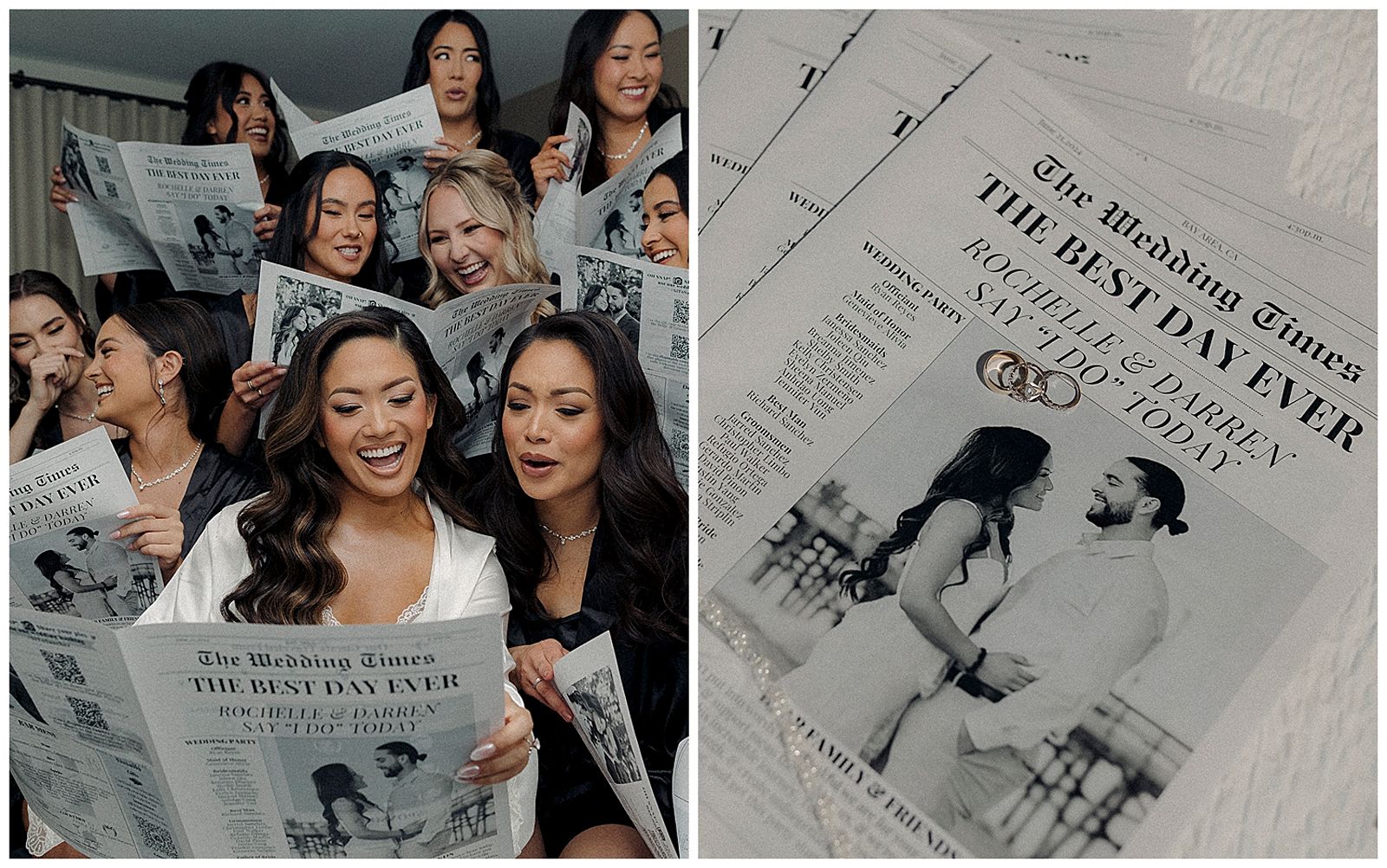wedding newspaper 