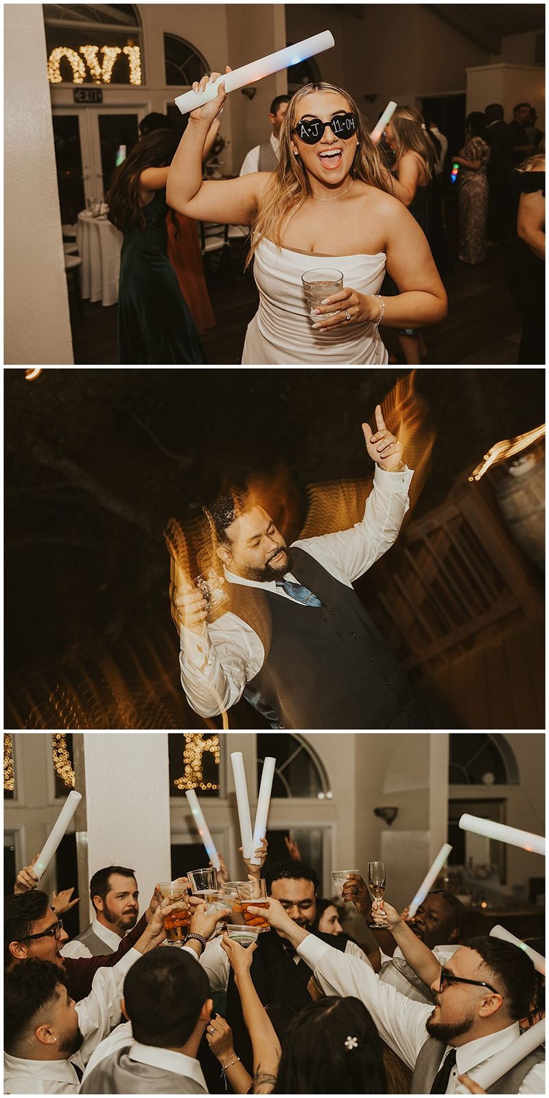 dancing reception