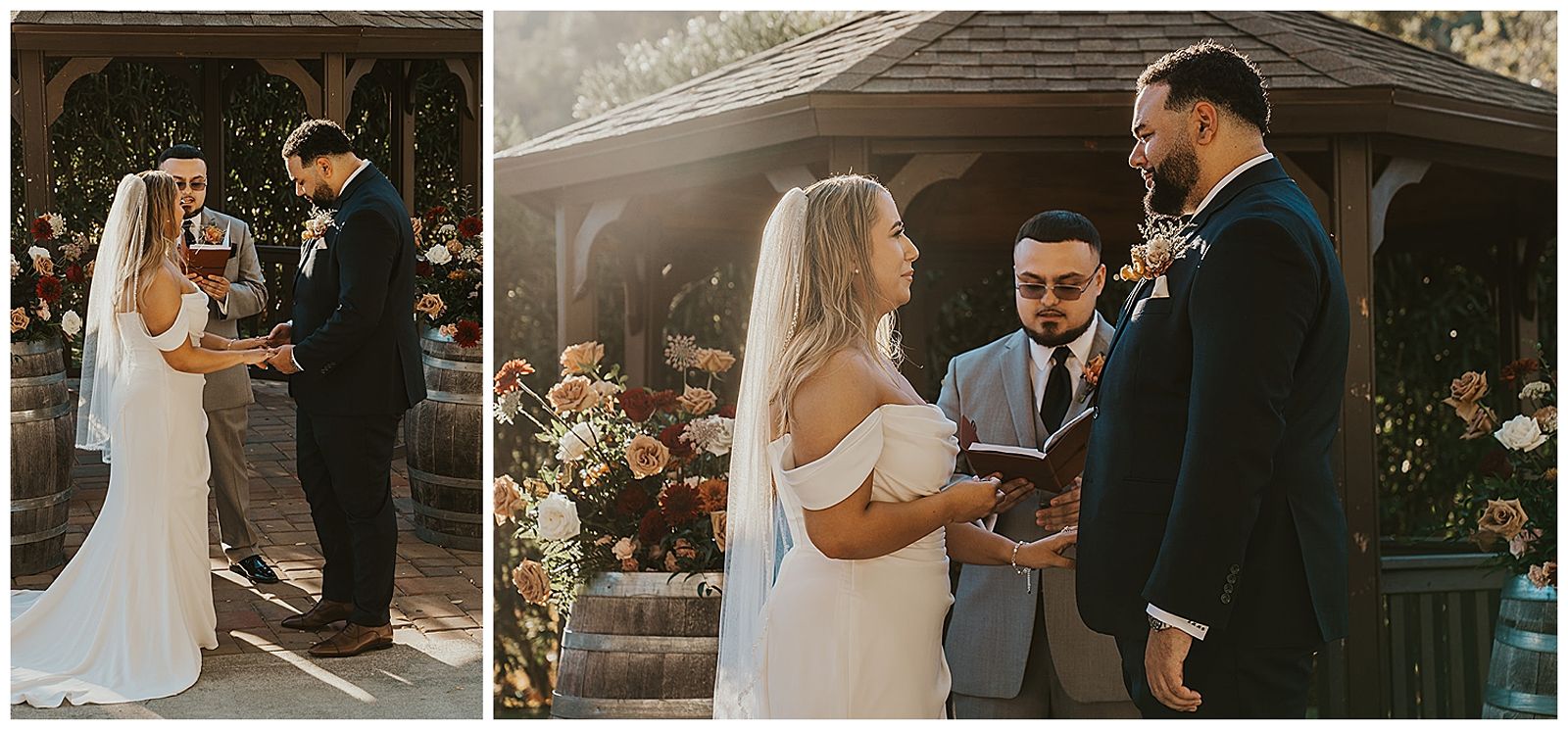 exchanging vows