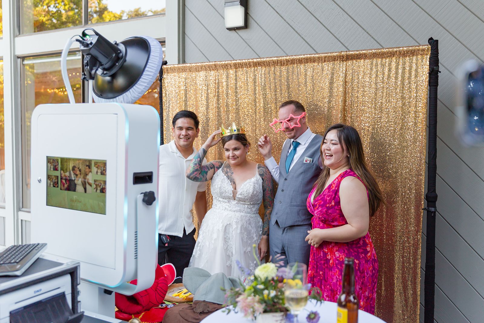 wedding photo booth