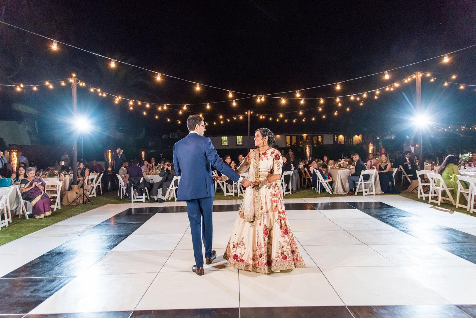 reception at wente vineyards