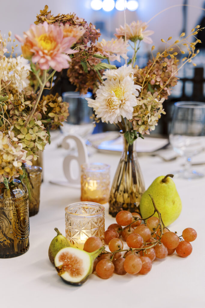 wedding fruit centerpiece