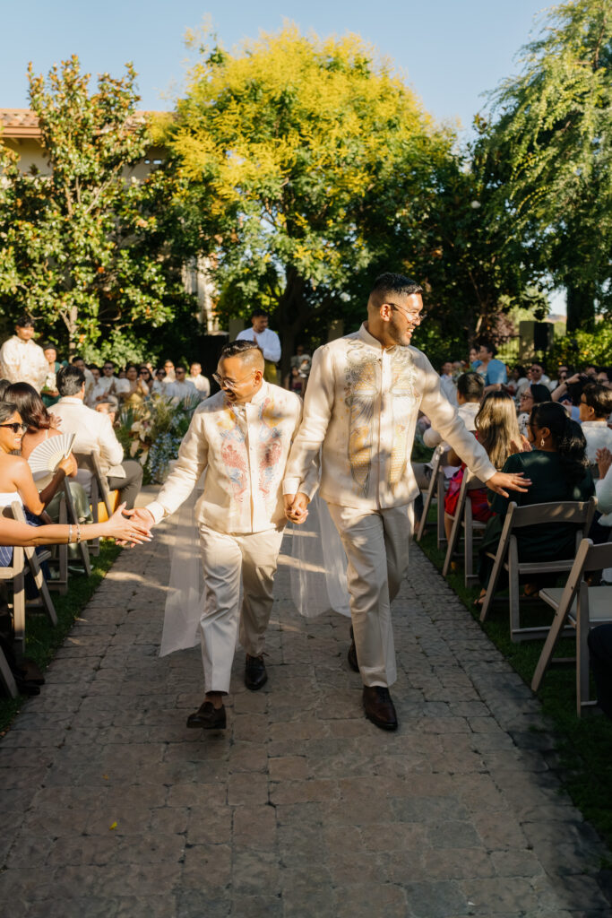 wedding ceremony recessional