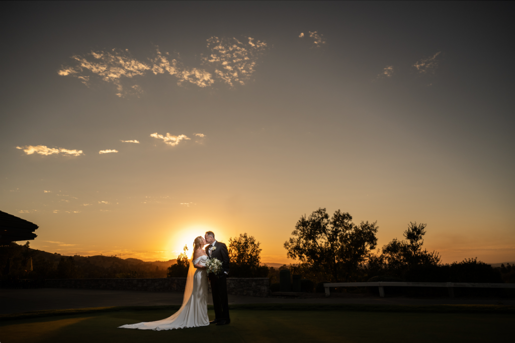 wedding sunset